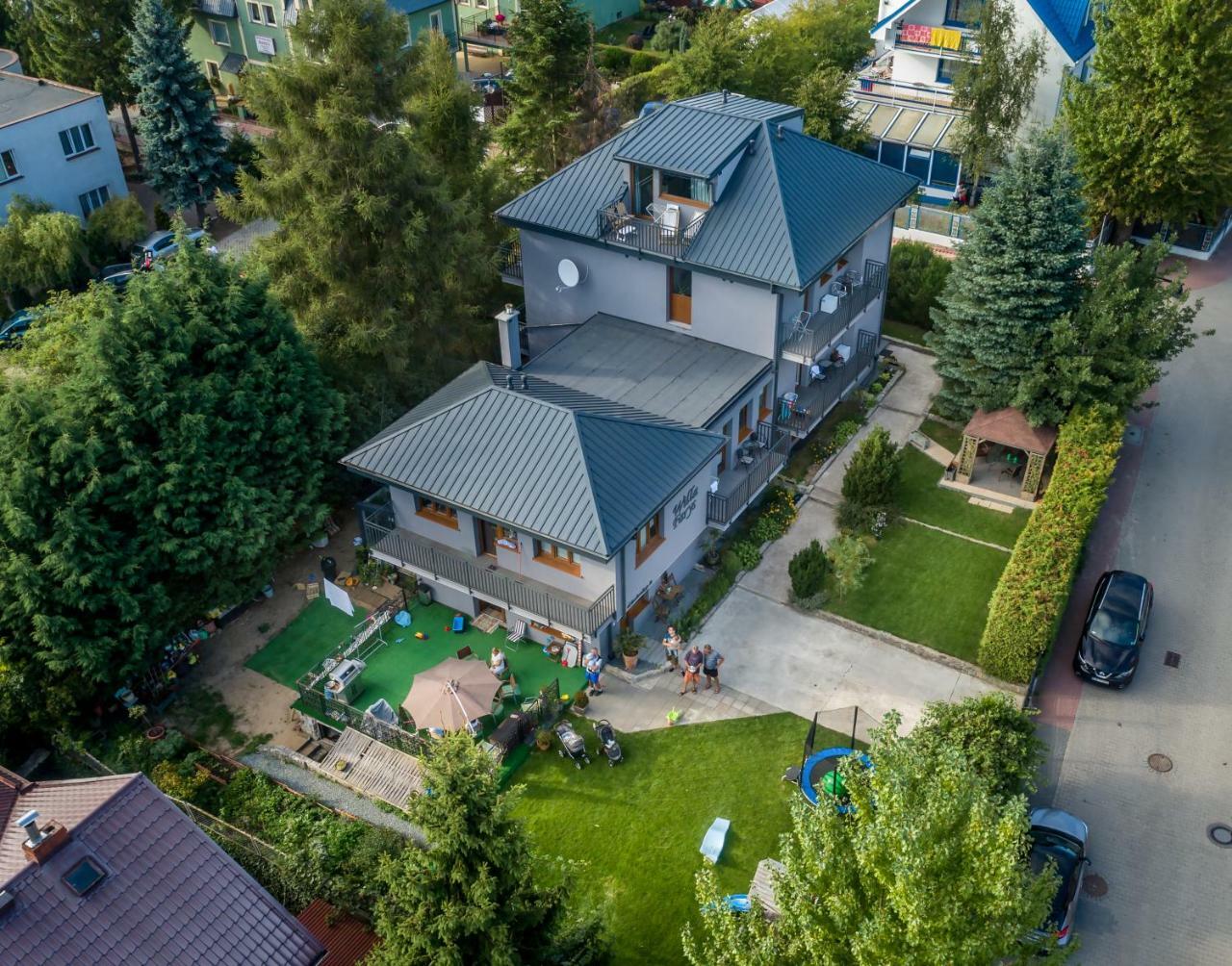 Hotel Farys Jastrzębia Góra Esterno foto